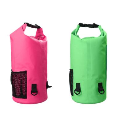 China Lightweight Waterproof Dry Sack 500D PVC Material For Swimming Running Cycling for sale