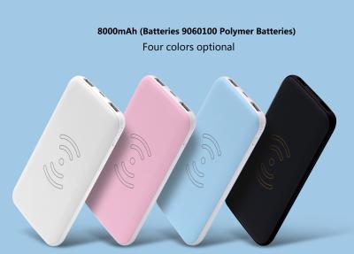 China Banco rápido inalámbrico 8000mah 5W del poder de la carga compatible para el borde S6/S6 de Samsung en venta