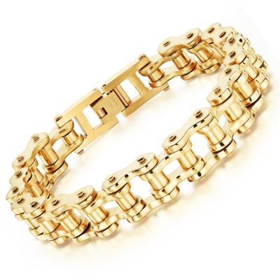 China Couple Bracelet High Quality Fashion Stainless Steel Gift Mens Chain Bracelet for sale