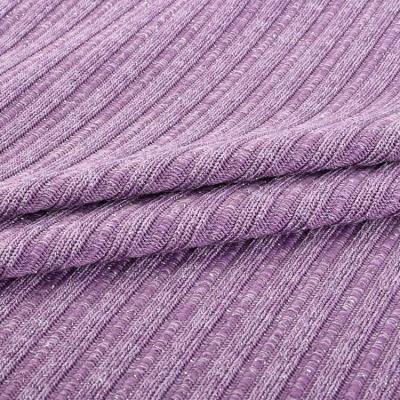 China Wholesale custom made thick needle stretch tank top fabric polyester rayon ribbed spandex knit fabric for dress apparel for sale