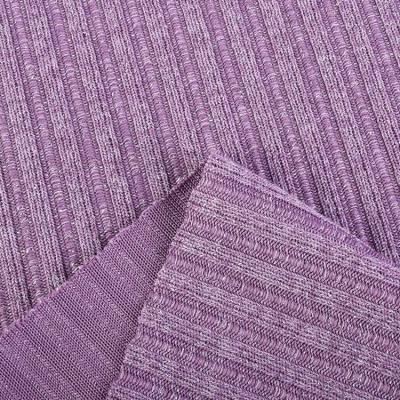 China Wholesale Stretch Polyester Spandex Viscose Knitted Rib Fabric For Dress Apparel for sale