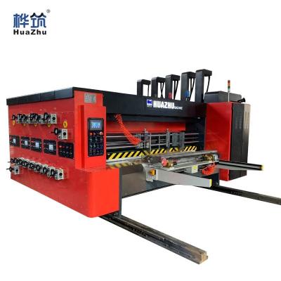 China Automatic High Speed ​​Carton Box Making Machine Food Corrugated Cardboard Printing Rotary Die Cutting Machine for sale