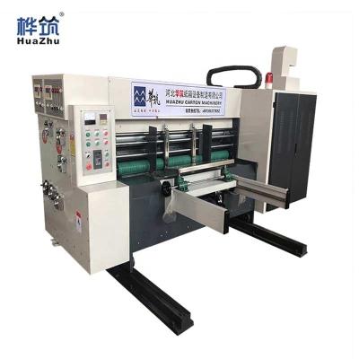 China 2021 Automatic Rotary Food Corrugated Cardboard Flexo Ink Printing Slotter Machine for sale