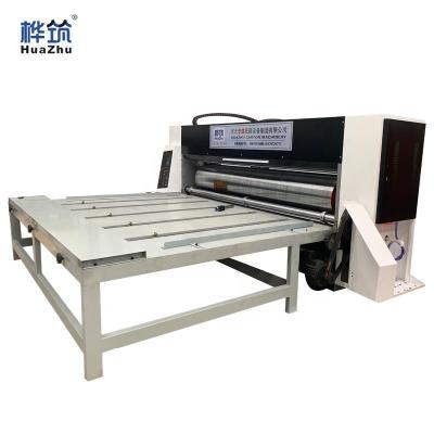 China Corrugated Cardboard Forming Machine 3 Color Chain Feeding Semi-automatic Flexo Printer Slotter Machine Corrugate Cardboard Box Printing Slot Machine for sale