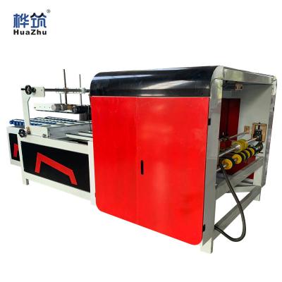 China Food corrugated carton semi-automatic two pieces carton box folder gluer machine for sale