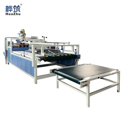 China Popular Semi-automatic Corrugated Cardboard Gluer Machine Folder Box Food Two Pieces for sale