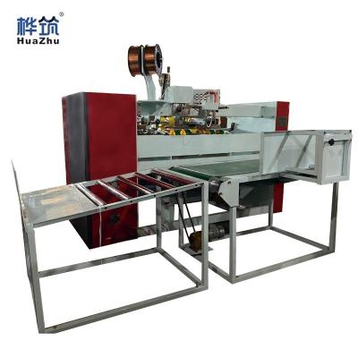 China Semi-auto food one piece carton box stapler/corrugated stapler/stitching machine for corrugated carton box for sale