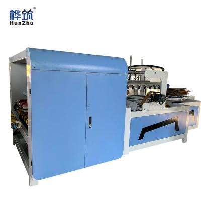 China Best Selling Corrugated Food Corrugated Fruit Cardboard Box Making Machinery Automatic Gluer And Nail Box Machine for sale