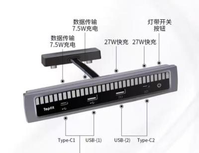 China Ampliador LED del EJE del control de centro del muelle model3/y de Tesla en venta