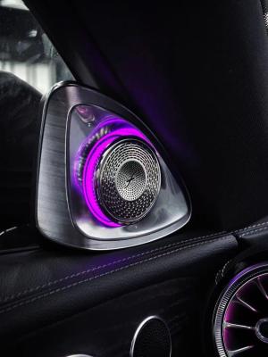 China 4D rotation tweeter car speaker with ambient light for Mercedes Benz E coupe w238 zu verkaufen