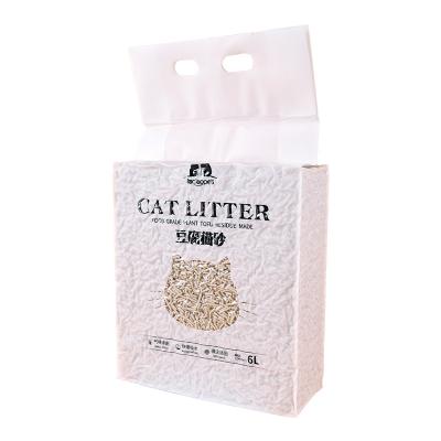 China Viable Natural Dustproof Premium Bentonite Cat Litter Sand Quick Bunching Tofu for sale