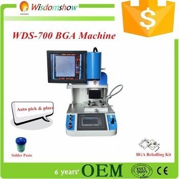 China Automatic WDS-700 bga rework station with HD optical alignment for cellphone laptop chip motherboard repair for sale