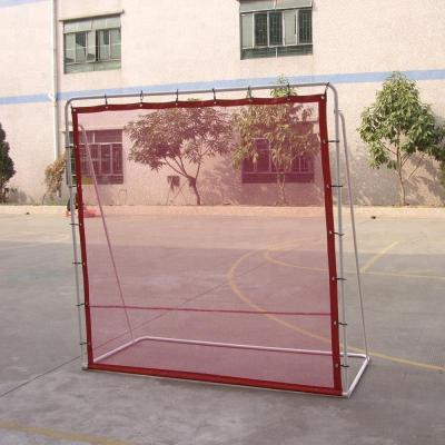 China PE 7ft x 7ft Tennis Baseball Rebounder Training Net Set for sale