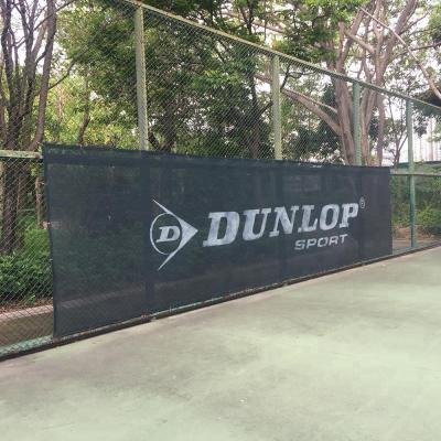 China Easily Assembled Dark Green HDPE Fence Privacy Screen Windscreen Net for sale