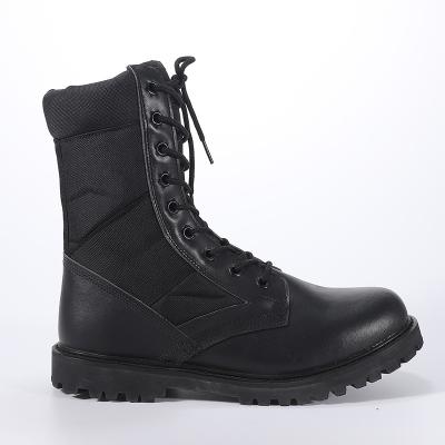 China Mens Botas De Cuero Hombres Jungle Black Leather Climbing Rise Punk Punk Waterproof Outdoor Boots for sale