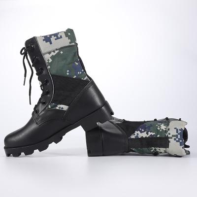 China Force Police Ankle US Army Shoes Fashion Trend Men's Waterproof Combat Tactical and Military Boots for sale