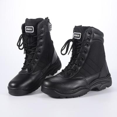 China Various Waterproof Promotional Goods Using Customization Style Walking Black Work Boots for sale