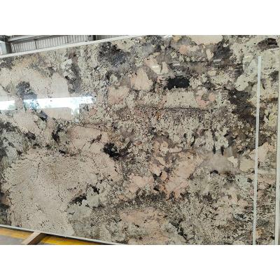 China Modern Custom Luxury Interior Decor Polished Granite Slabs Natural Stone for sale