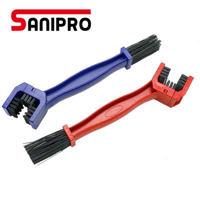 China Bicyle Cleaning Blue Portable Sanipro Bike Bicycle Chain Remover Brush Tool Bike Chain Remover Tools for sale