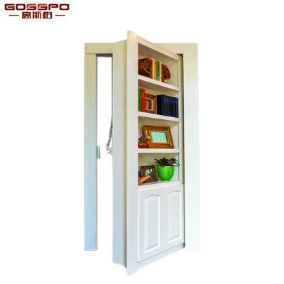 China XS15-006 Modern Design Wooden Picture Hidden Pocket Door for sale