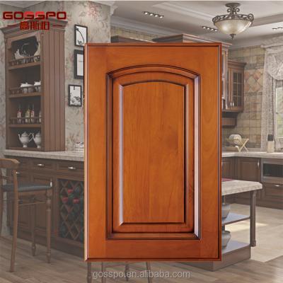 China Environmental Friendly Solid Core Cabinet Door Wood Cutout Sideboard Door for sale