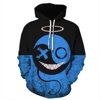 China Anti-wrinkle Men's Sweatshirt Hipster Gym Long Sleeve Plaid Jacquard Pullover Print Hooded Hoodies for sale