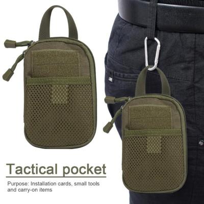 China Water Proof EDC Molle Tactical Military Pouch Small Waist Pack Hunting Bag Pouch Outdoor Sports Bags for sale