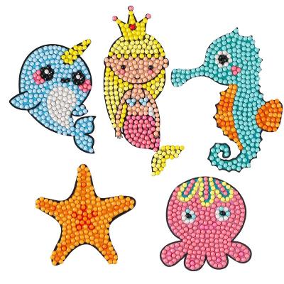 China CLASSIC Factory 5D DIY  Diamond Painting Sticker for kids painting by number for kids and adult OEM accept for sale