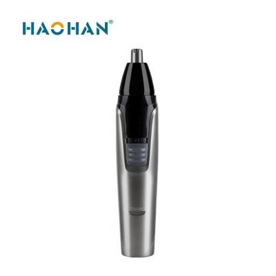 China HAOHAN Easy Clean Electric Nose Ear Hair Trimmer Eyebrow Removal Men Ear Trimmer Usb Delivery Within 3 Working Days for sale