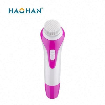 China HAOHAN DEEP CLEANING Cleansing Sweep Electric Facial Scrubber Skin Better Than Facial Sweep Electric Repeat Buyers Choice for sale