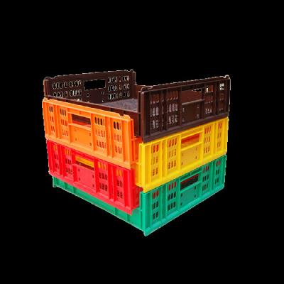 China Mesh Excellent Quality HDPE Food Grade Plastic Bread Crate For Storage for sale