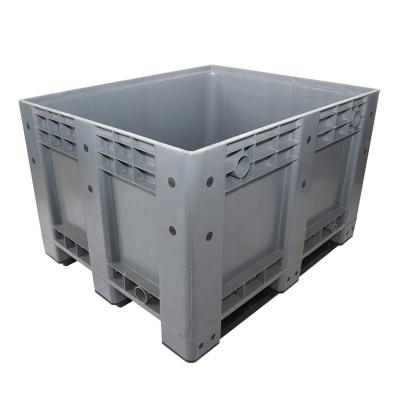 China Recyclable& HDPE Durable Large Spare Container, Forklift Handling, Pallet Box Plastic Bin, Agricultural 4200kgs for sale