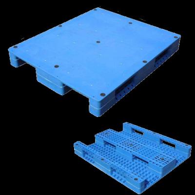 China Qingdao Zhiyuancheng Single Faced High Quality Durable Plastic Pallet Easy To Clean for sale