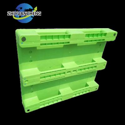 China Reusable Reusable Heavy Duty Flat Surface Reusable Virgin Reusable Solid Hard HDPE Pallet Single Faced Food Grade Plastic Pallet Hygenic Plastic Pallet for sale