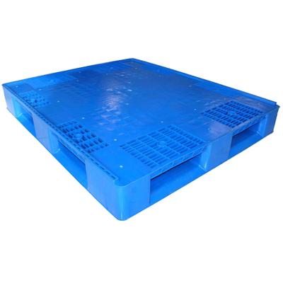 China Anti Slip 3 Legs Eco-friendly Strong HDPE Platform 100 120 Euro Access Forklift Pallet 4 Way Pallet For Warehouse Racking for sale