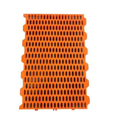 China Virgin Plastic Slat Wholesale Plastic Flooring For Hog Use Factory Direct Sale for sale