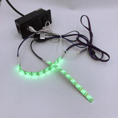 China Hotel Sensor 3528 / 5050 RGB LED Strips Dreamy Color Led Light Strip for sale