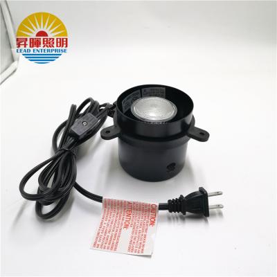 China Modern Indoor Lamp CAN LIGHT USA 120v Canister Light With Roll Switch Canister Light Wall Lamps Indoor for sale