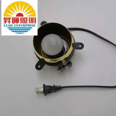 China Factory Direct Sale Industrial Double Canister Lights With Roll Switch Furniture Lights for sale