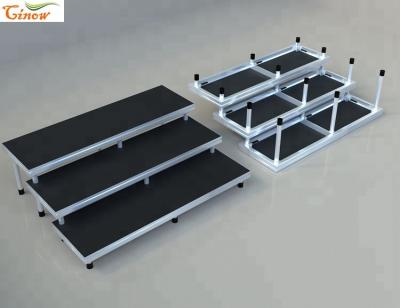 中国 Fast Delivery Aluminum Dance Ramp Stage For Sale Portable 販売のため