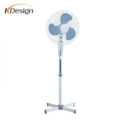 China Hotel Long-Service Weather Pedestal Fan Perfect for Home and Office, 16 Inch Low Cross Floor Stand Electric Fan for sale