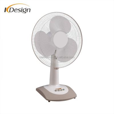 China Special High Efficiency Color 16inch Table Fan Portable Desktop Fan With 3 Speeds Oscillating Fan for sale