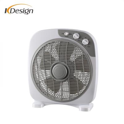 China Hotel 220V 12 Inch Simple Modern Style With Timer Household Wholesale Box 12Inch Electric Fan for sale