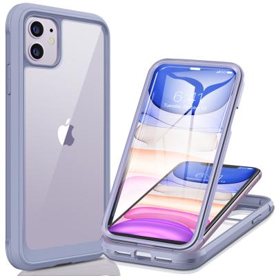 China With Tempered Glass Screen Protector Mobile Phone Back Accessories Cover Shockproof Cell Phone Case Phone Case For iPhone 11 6.1