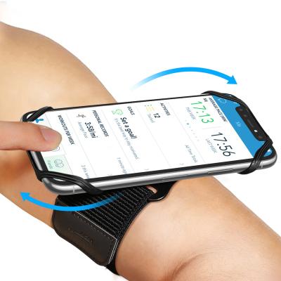 China Adjustable Ultra Thin Universal Sports Accessory Armband Phone Mount For Smartphones for sale