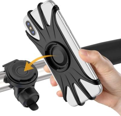 China Universal Sports Accessory Phone Holder Detachable Bike Mount Holder Adjustable For Smartphones for sale