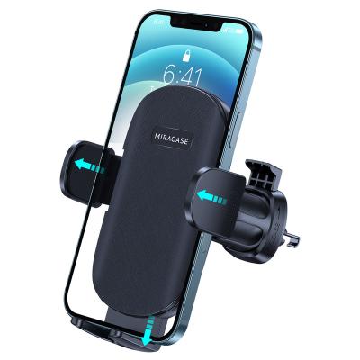 China Universal Upgraded Miracase Deepened Flange Car Phone Mount, Ultra Stable Air Vent Cell Phone Holder For Car for sale