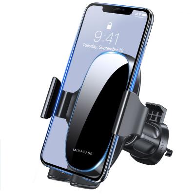 China Universal Single Operate Universal Car Cell Phone Holder Car Cell Phone Mount for sale