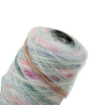 China Wholesale Color Glitter Fancy Yarn Candy Hat Fancy Scarf Metallic Blended Knitting Yarn for sale