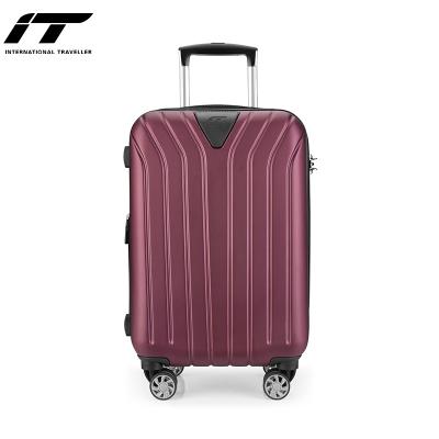 China ABS Student Trunk Suitcaseses Cases Unisex Luggage Travel Bags Suitcase Sets With Spinner 4 360 Degree Wheels for sale